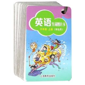 六年级上/英语生词图片卡(用) 小学常备综合 本书编写组 新华正版