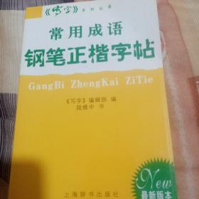 常用成语钢笔正楷字帖（最新版本）