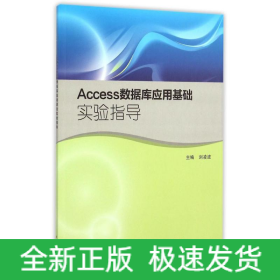 Access數(shù)據(jù)庫應(yīng)用基礎(chǔ)實驗指導(dǎo)