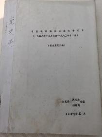 《宣化县解放以来大事记》1948.12.7—1980.12征求意见稿（稀缺油印本）