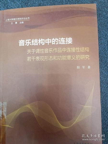 音乐结构中的连接：关于调性音乐作品中连接性结构若干表现形态和功能意义的研究