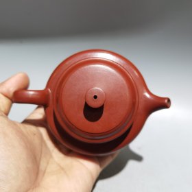 老紫砂壶紫砂茶壶刻绘德钟壶 280cc