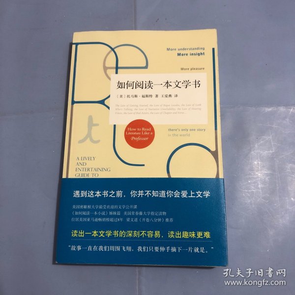 如何阅读一本文学书