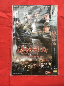 大型抗日反特谍战剧电视连续剧《遍地烽火DVD》2碟装完整版D9(王子睿张永强王磊田雨陈真希节冰侯京健富俊峰王艺瞳主演）