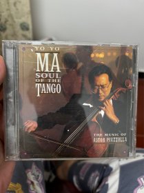 马友友 Yo-Yo Ma Soul of the Tango 
格莱美大奖 探戈灵魂 皮亚佐拉的音乐 日版CD 九新 对光轻微细痕 架4