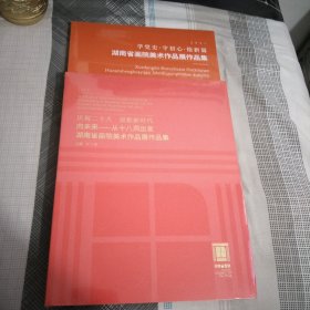 湖南省画院美术作品展作品集.庆祝二十大.讴歌新时代.向未来.从十八洞出发2022，学党史.守初心.绘新篇.2本.全新.大16开