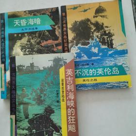 不沉的英伦岛：英伦之战、天昏海暗：太平洋战争、英吉利海峡的狂飙：诺曼底期陆战 3册合售