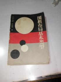 围棋布局基本类型   （32开本，蜀蓉棋艺出版社，85年一版一印刷）   内页干净。前10页下部有水印，没有变形，书脊有磨损。