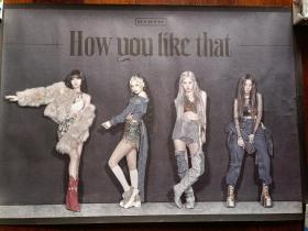 BLACKPINK双面海报How you like that