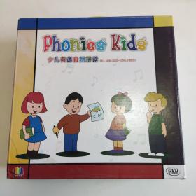 Phonics Kids 少儿英语自然拼读12光盘+12书本 教材 初级篇+进阶篇 全套合集 少儿英语启蒙光盘视频光碟片 英语幼教