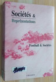 法文原版书 Sociétés & Représentations, N°7 / Football & Sociétés