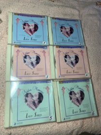 CD CRC HIT PARADE KARAOKE LOVE SONGS（6盘合售）有轻微使用痕迹，6张VCD整出！