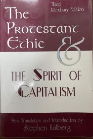 The Protestant Ethic and the Spirit of Capitalism：新教伦理与资本主义精神