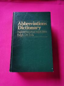 英文书籍:Abbreviations Dictionary 英语缩略语词典（国际第7增补版）