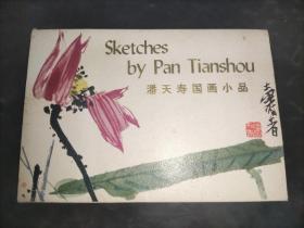潘天寿国画小品 明信片(12张)