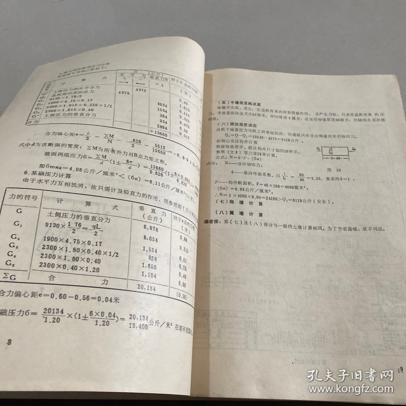 水利工程设计参考资料渠下涵设计实例