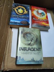 The Divergent series ：Divergent + Insurgent + Allegiant【3本合售】一本精装，二本平装