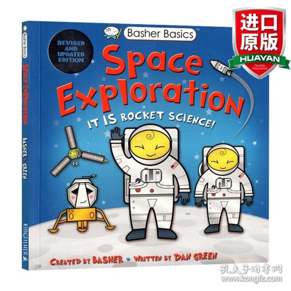 英文原版 Basher Basics: Space Exploration好玩的科学书：宇宙探索 英文版 进口英语原版书籍