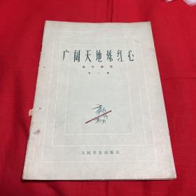 广阔天地炼红心（第一集）笛子曲选，1975年8月北京第二次印刷，以图片为准