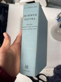 现货 De Rerum Natura: The Latin Text of Lucretius 英文原版 提图斯·卢克莱修·卡鲁斯《物性论》