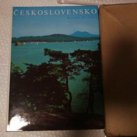 CesKoslovensko 【捷克斯洛伐克。外文原版画册。精装一函一册（函套是典型的欧洲外包装，软纸壳那种）。函套有破损。封底封面摸上去像画布那种手感。一页翻书口一撕口。其他页无破损无污渍无勾画不缺页不掉页。】