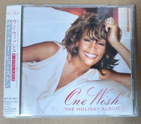 原版首版日版sample版 Whitney Houston 惠特尼休斯顿 one wish 侧标齐全 好品相