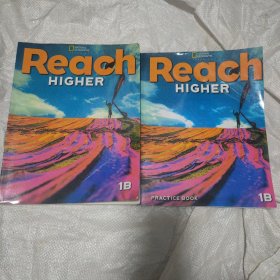 NATIONAL GEOGRAPHIC Reach HIGHER 1B + PRACTICE BOOK 1B（共2册/本合售/内页干净无笔记）