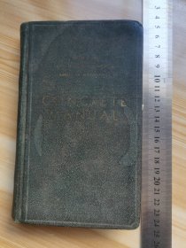 1942年英文原版：混凝土结构控制手册 科罗拉多州丹佛