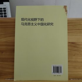 现代化视野下的马克思主义中国化研究，