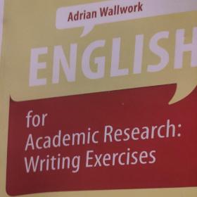 englisn for academic research:writing exercises