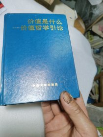 价值是什么——价值哲学引论王克干著