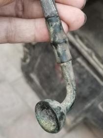 清代有造型的烟袋锅