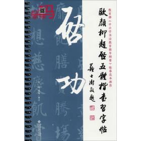 欧柳赵启五体楷书之启功 毛笔书法 王杰 选编 新华正版