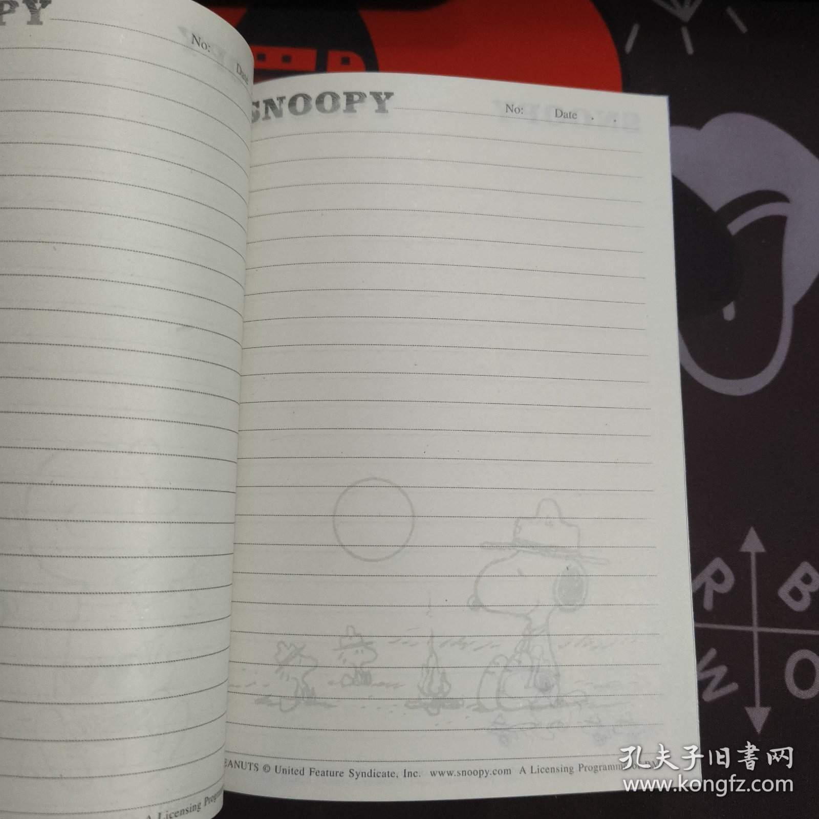 SNOOPY 史努比软抄本C024（每本28 页10本合售）32开