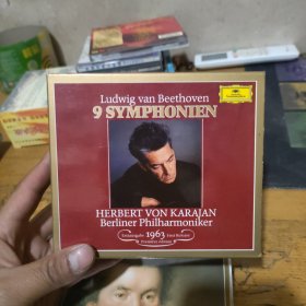 BEETHOVEN SYMPHONIE 音乐CD共计5张带盒装