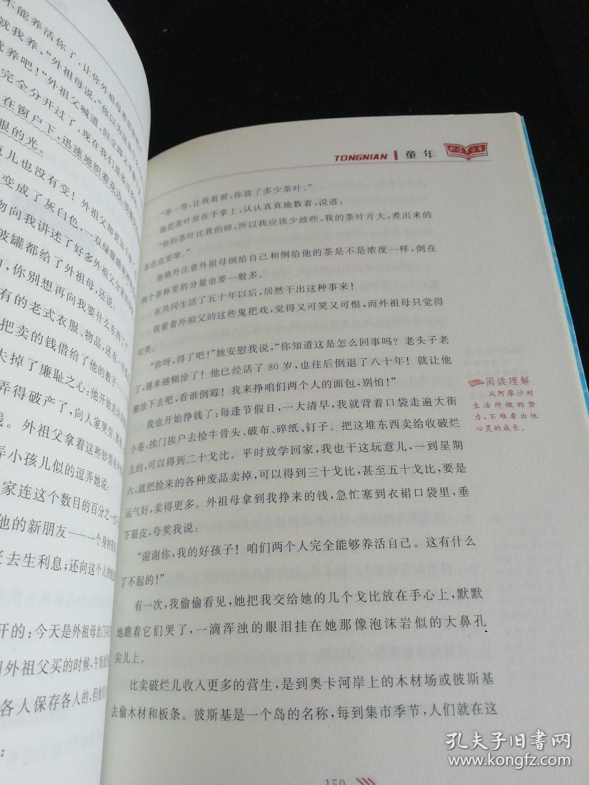 童年（几乎全新正版无笔记）