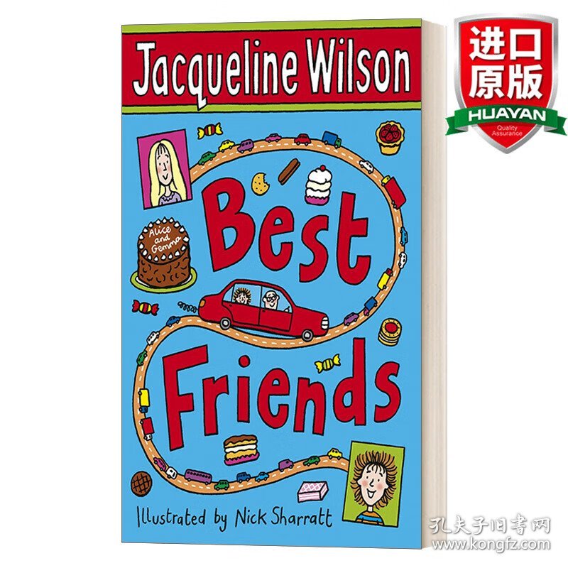 英文原版 Best Friends 最好的朋友 杰奎琳·威尔逊儿童故事书 英文版 进口英语原版书籍