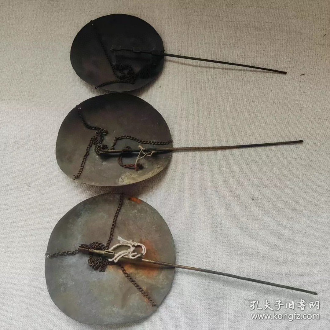 中医文化老摆件 药房老药称 铜戥子称 一套（3件）