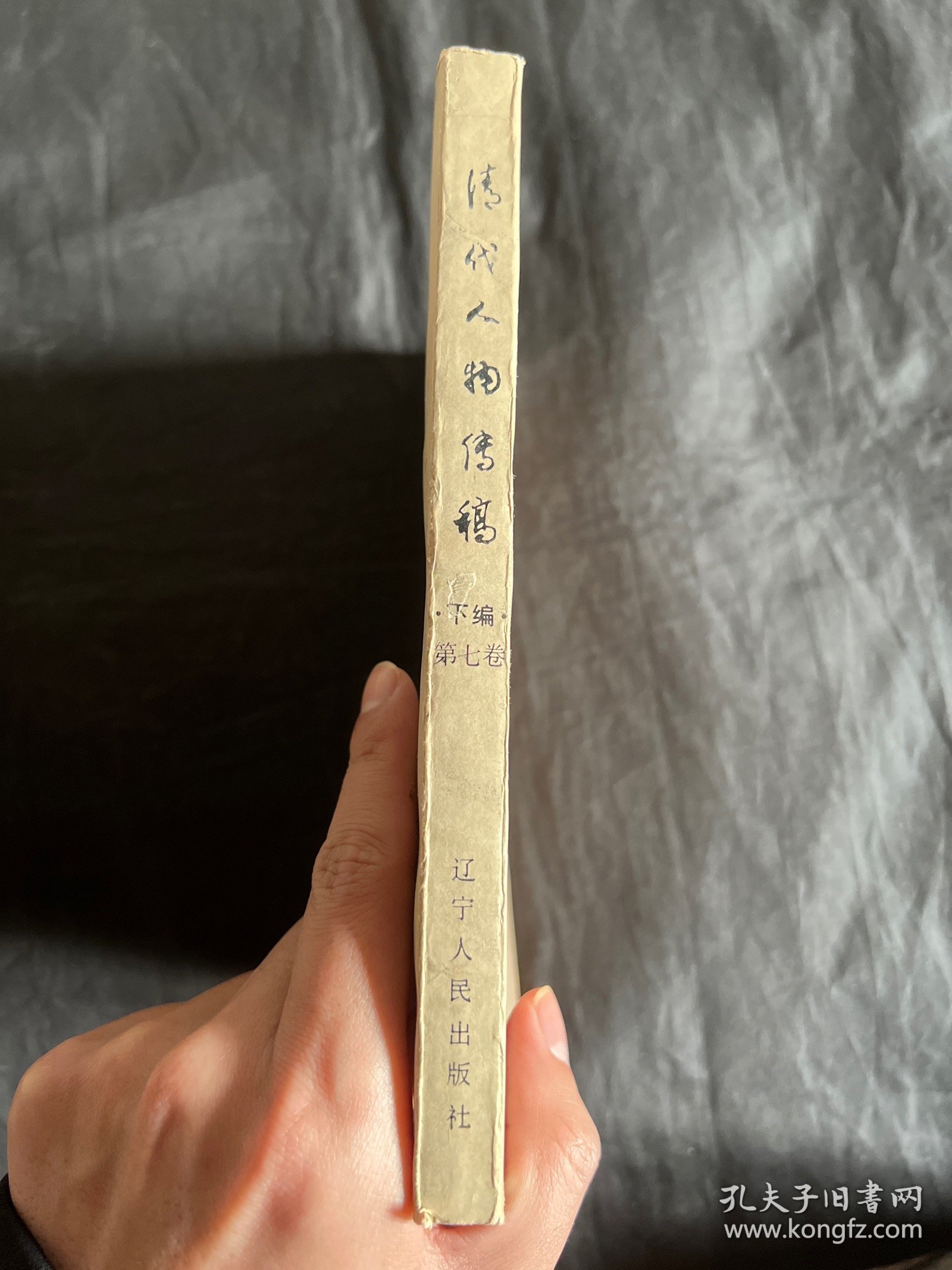 清代人物传稿下编第七卷