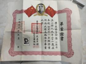 苏南吴江师范学校毕业证书