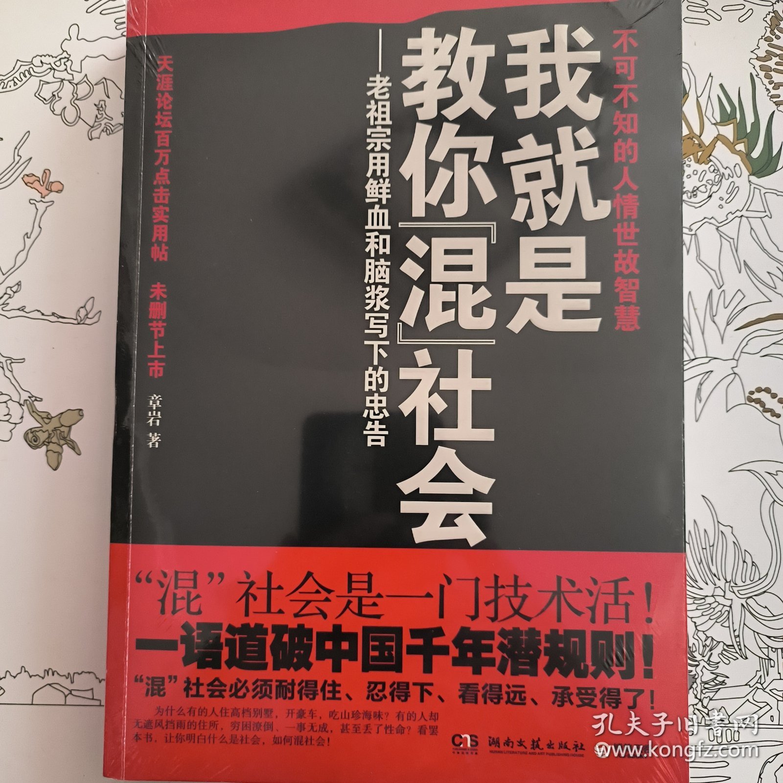 （正版未拆封）我就是教你混社会：老祖宗用鲜血和脑浆写下的忠告