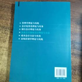 企业会计制度设计理论与方法【正版现货内页干净如新  未使用】