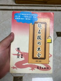 起名技巧大全