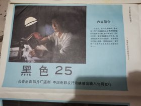 黑色25电影海报