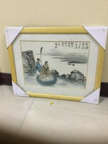 佚名人物画（带框）