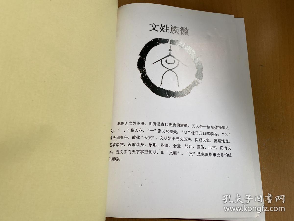 射洪青岗大杨村 文氏族谱 修正版（大16开精装本）