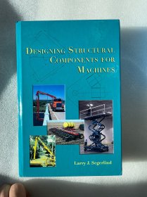 现货 英文版 Designing Structural Components for Machines  机械结构部件的设计实战课程 机械部件设计中的力学计算与分析 工程机械