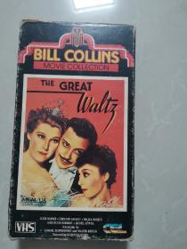 老录像带：BILL COLLINS MOVIE COLLECTION THE   GREAT WALTS 比尔柯林斯电影集 他很棒 （国外片子）