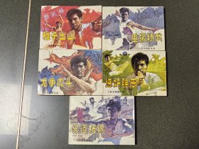 连环画 武术家霍东阁 （5册全）[库存未阅 9.5品 A02]