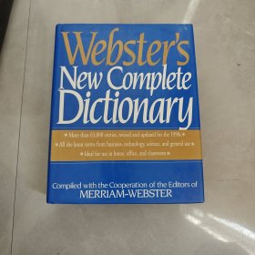 Webster's New Complete Dictionary（韦氏新全词典）英文版